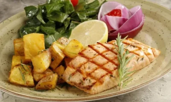 Salmón a la parrilla