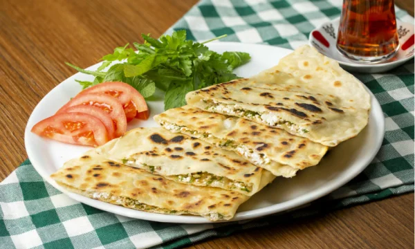 Gözleme de queijo