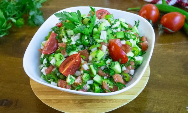 Insalata al cucchiaio
